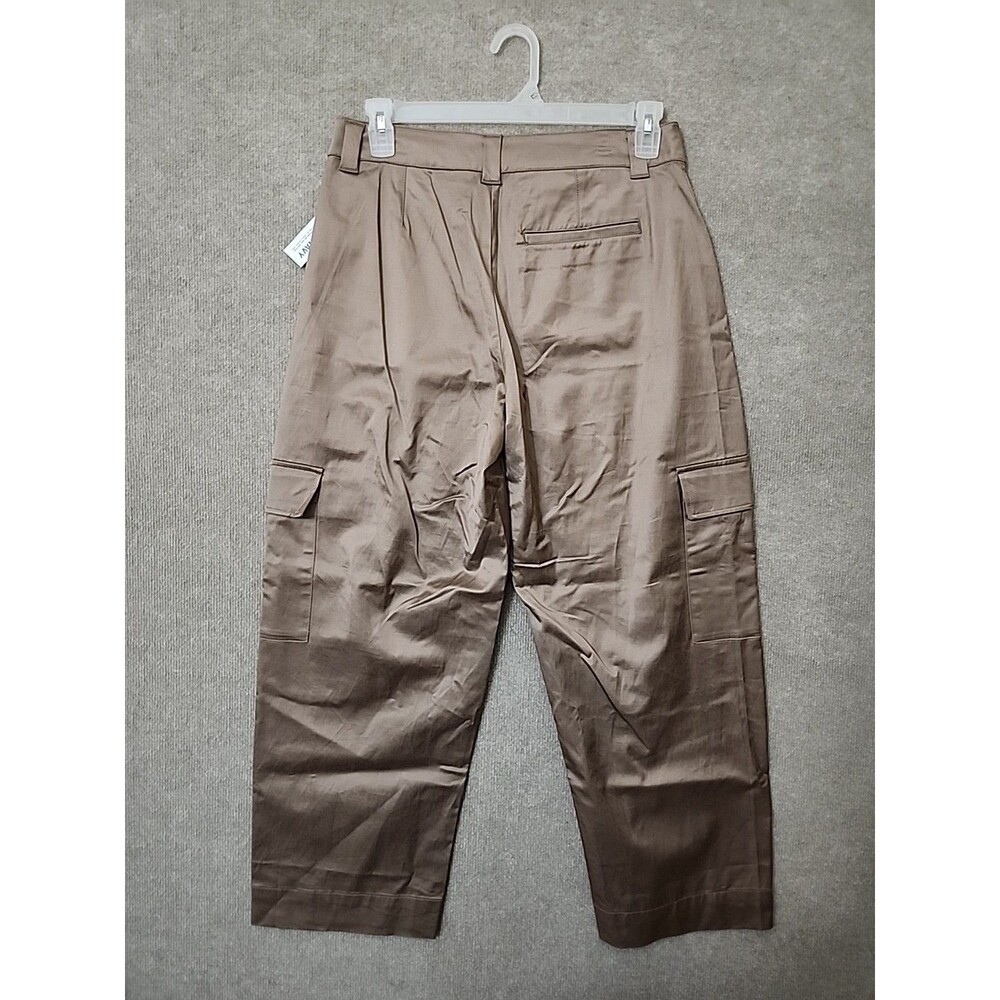 Old Navy Satin Cargo Barrel Wide-Leg Pants Womens 10 Rose Mauve NEW - Picture 6 of 11
